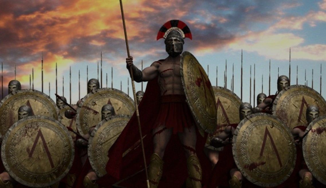 Spartans at Thermopylae