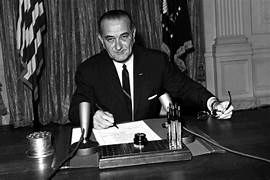 Gulf of Tonkin Resolution Signing